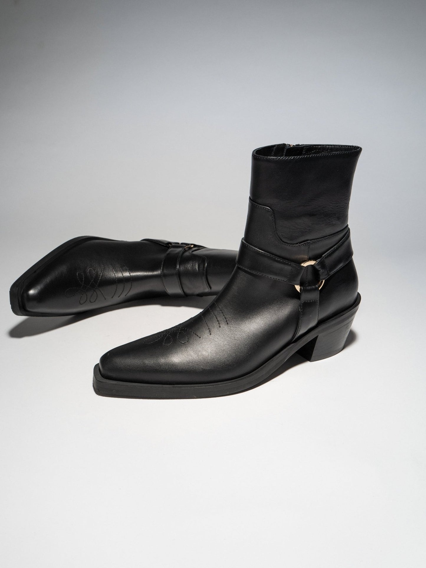 ARUJU RIDER BOOT Black - LAX