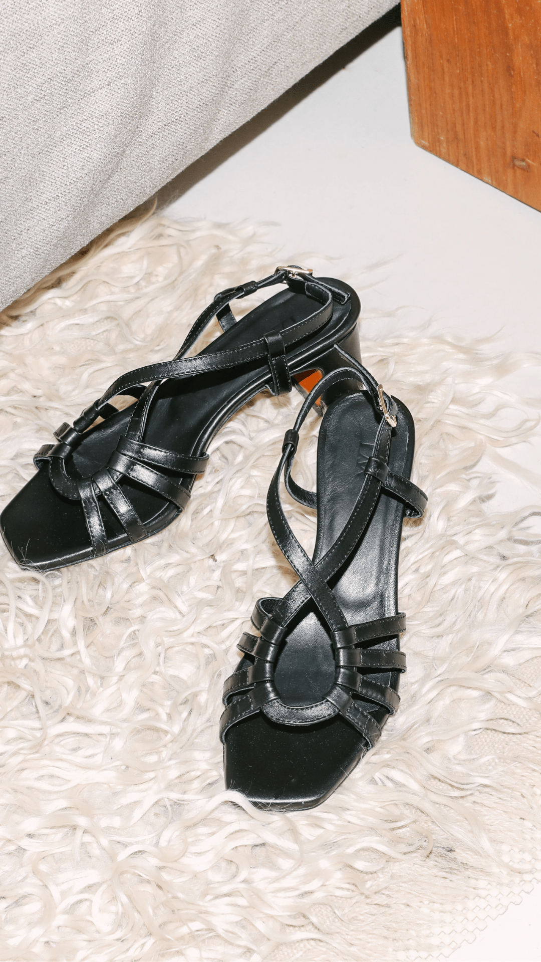 BASKET HEEL Black - LAX