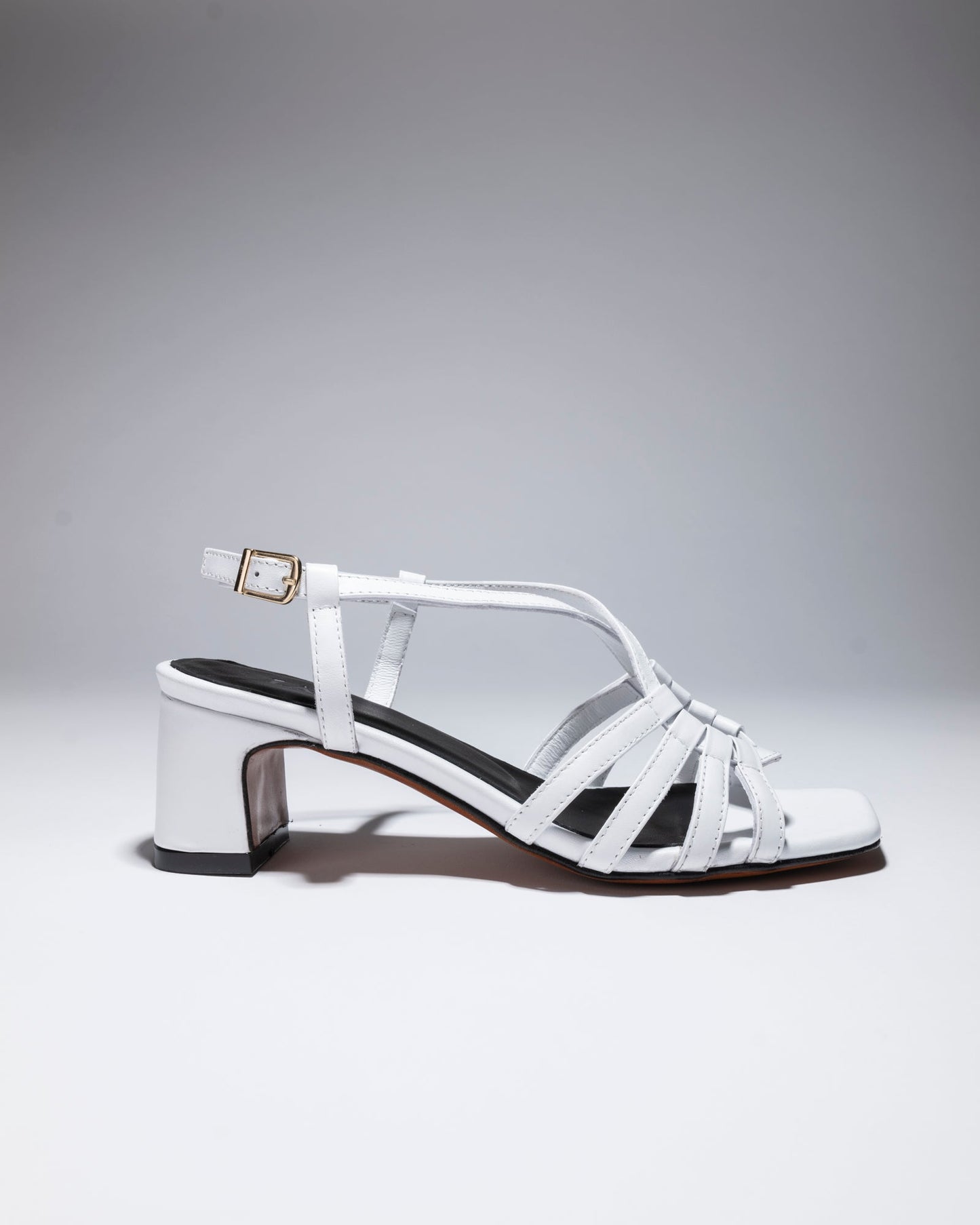 BASKET HEEL White - LAX