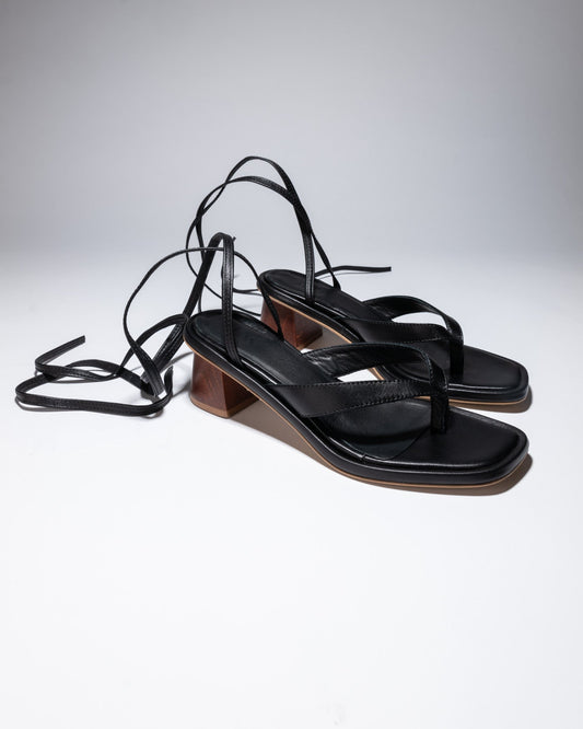 EILAT HEEL Black - LAX