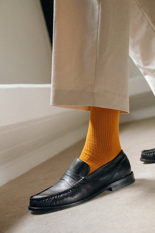 JEAN MAN LOAFERS Black - LAX