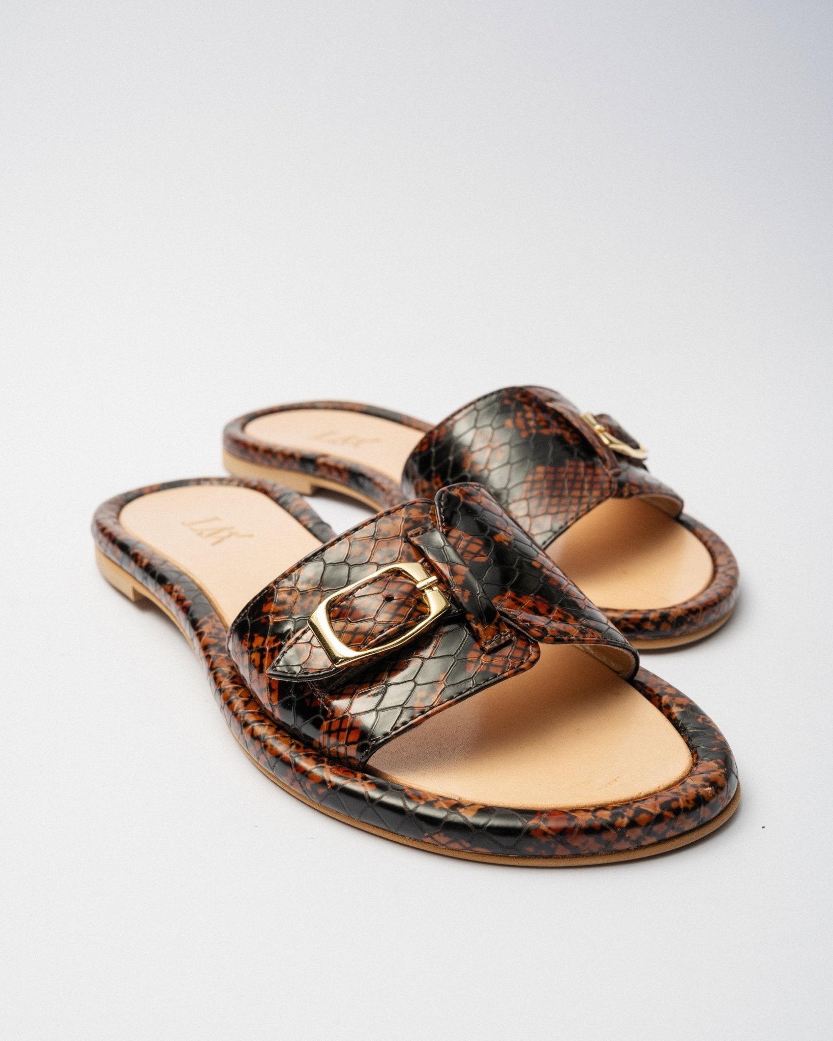 PARDES slides snake print - LAX