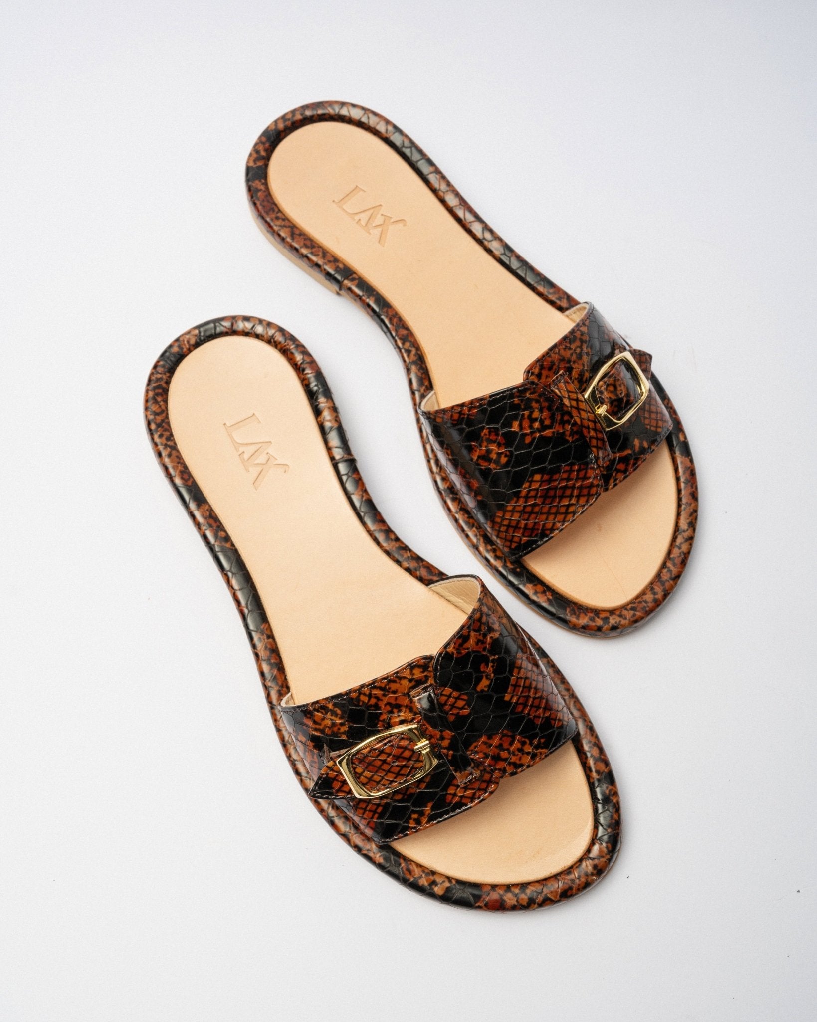 PARDES slides snake print - LAX
