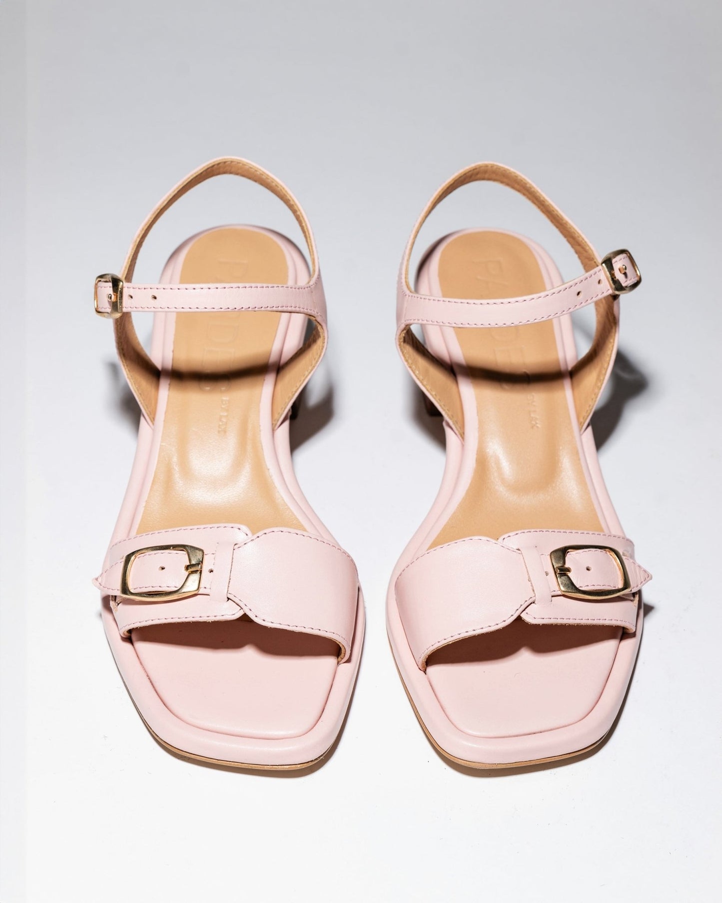 PARDES TERRA SUN Pale Pink Sandals - LAX