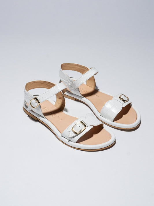 PARDES White Croc Leather - LAX