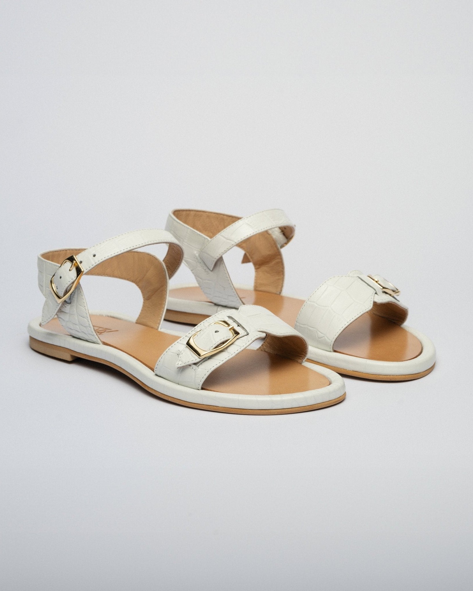 PARDES White Croc Leather - LAX