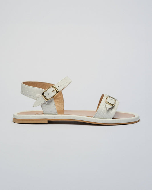 PARDES White Croc Leather - LAX