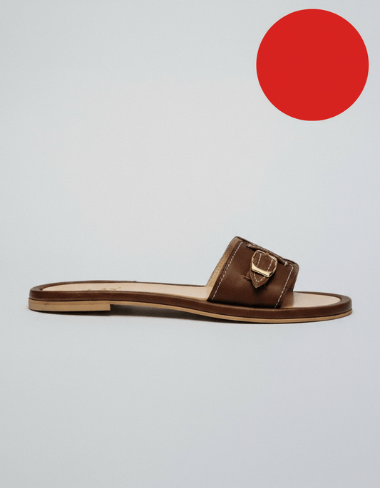 RED DOT - PARDES slides cognac - LAX