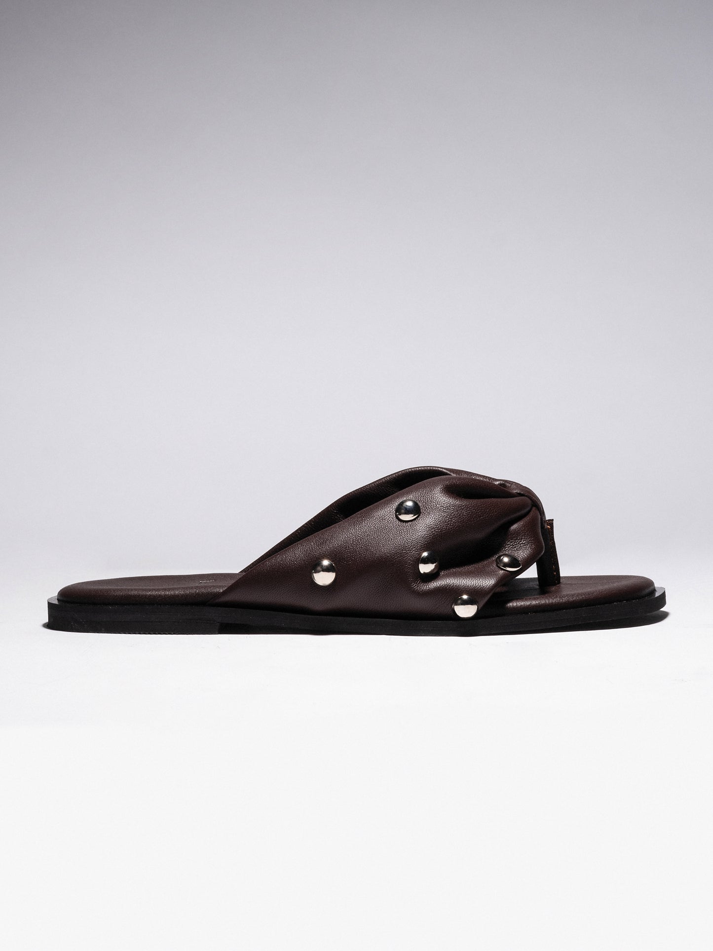 BOW SLIDES espresso