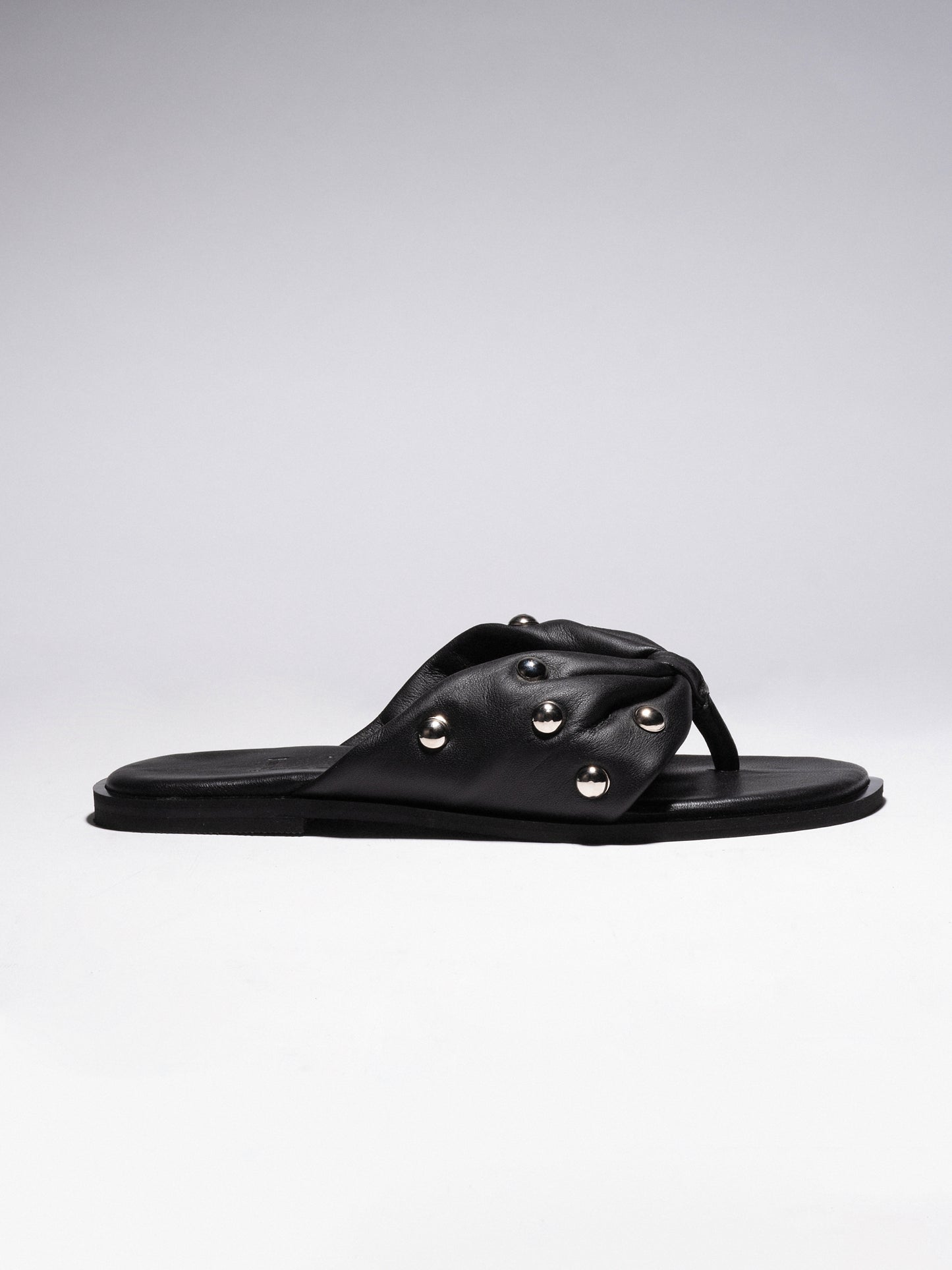 BOW SLIDES Black