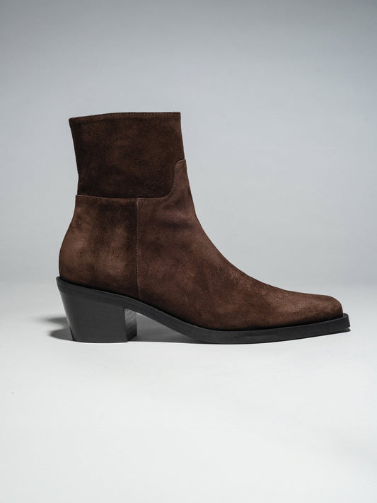 ARUJU Brown suede - LAX