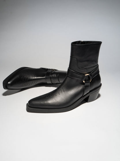 ARUJU RIDER BOOT Black - LAX