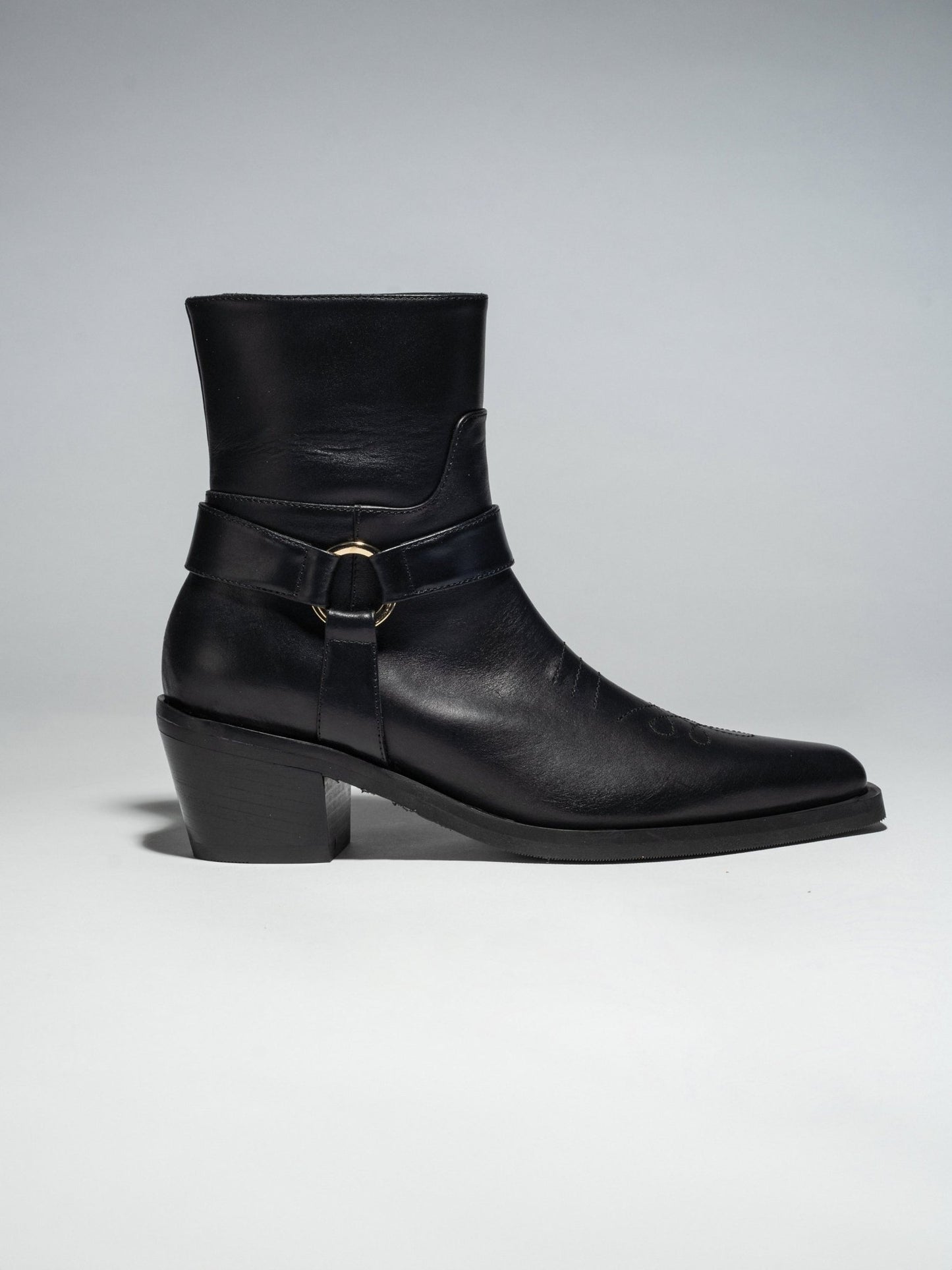 ARUJU RIDER BOOT Black - LAX