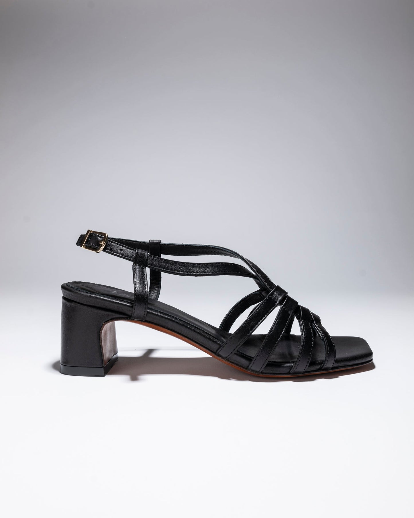 BASKET HEEL Black - LAX