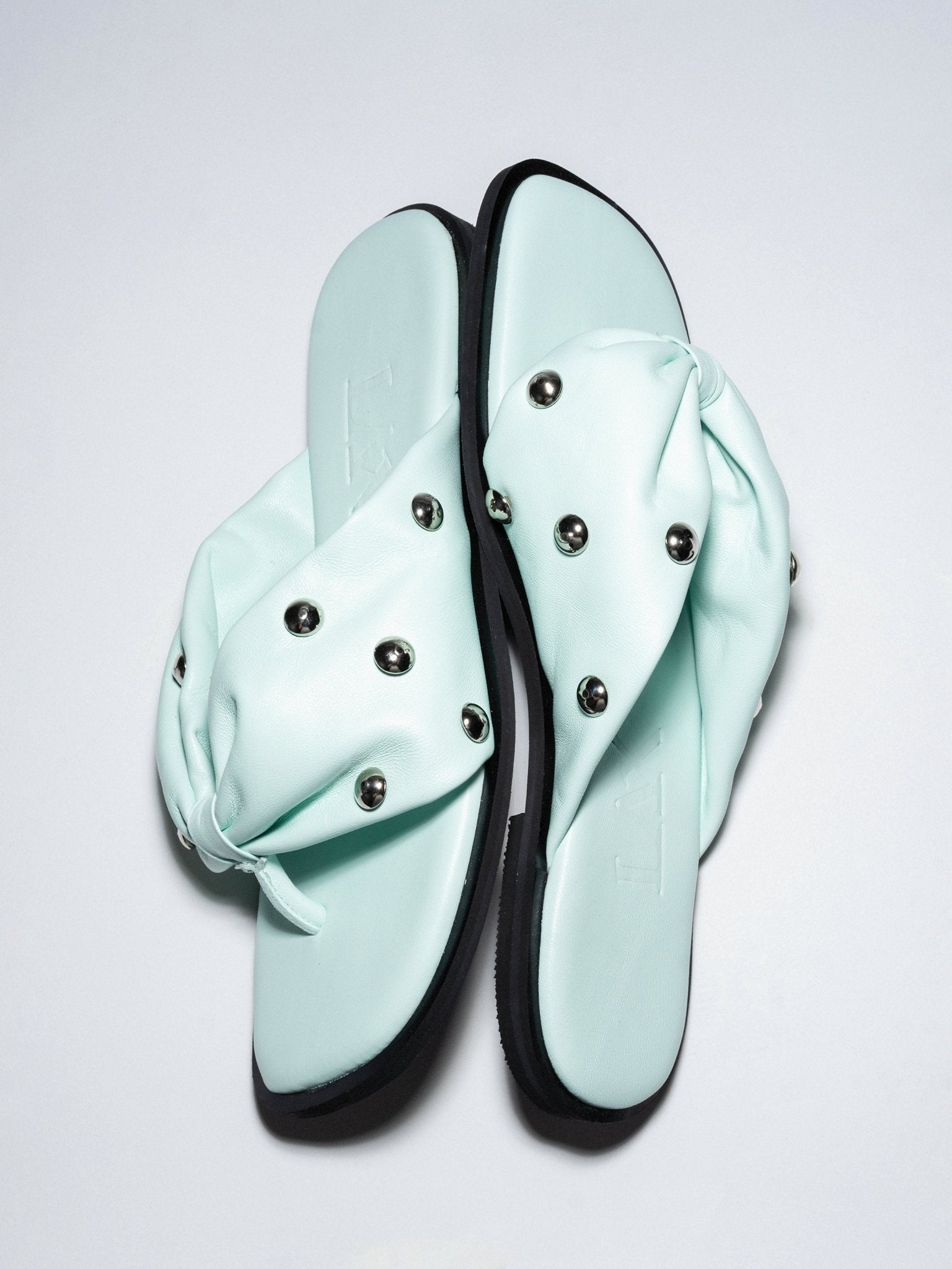 BOW SLIDES Mint - LAX