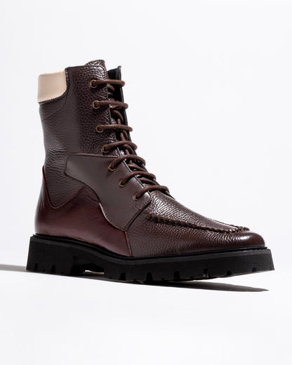 DOVE BOOT BROWN Combo - LAX