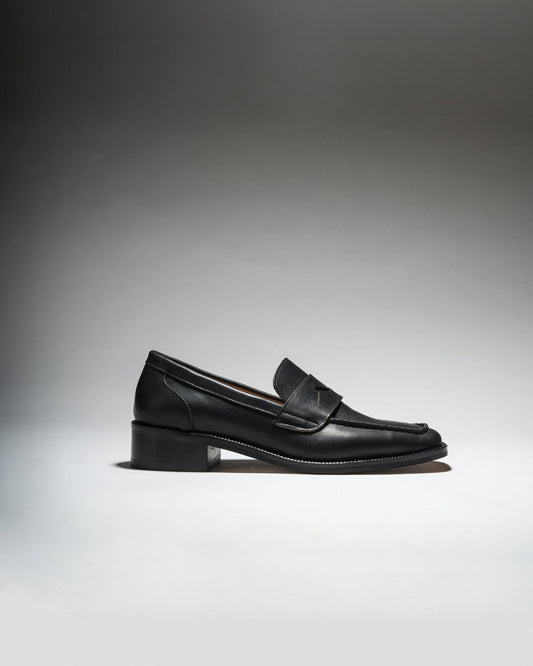 EAGLE PENNY LOAFERS Black - LAX
