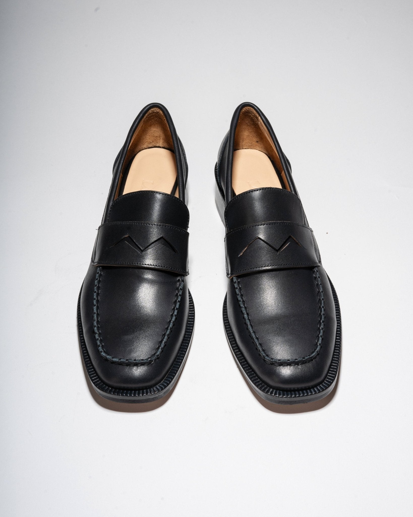 EAGLE PENNY LOAFERS Black - LAX