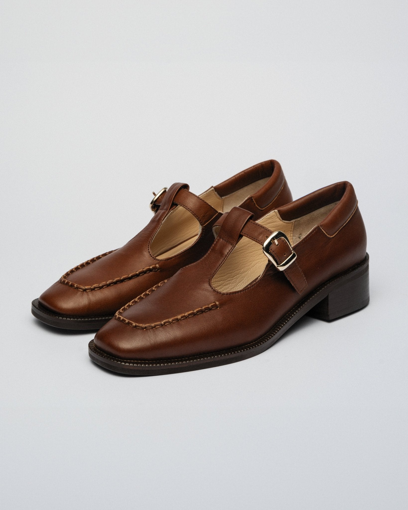 FALCON T - BAR Cognac brown - LAX