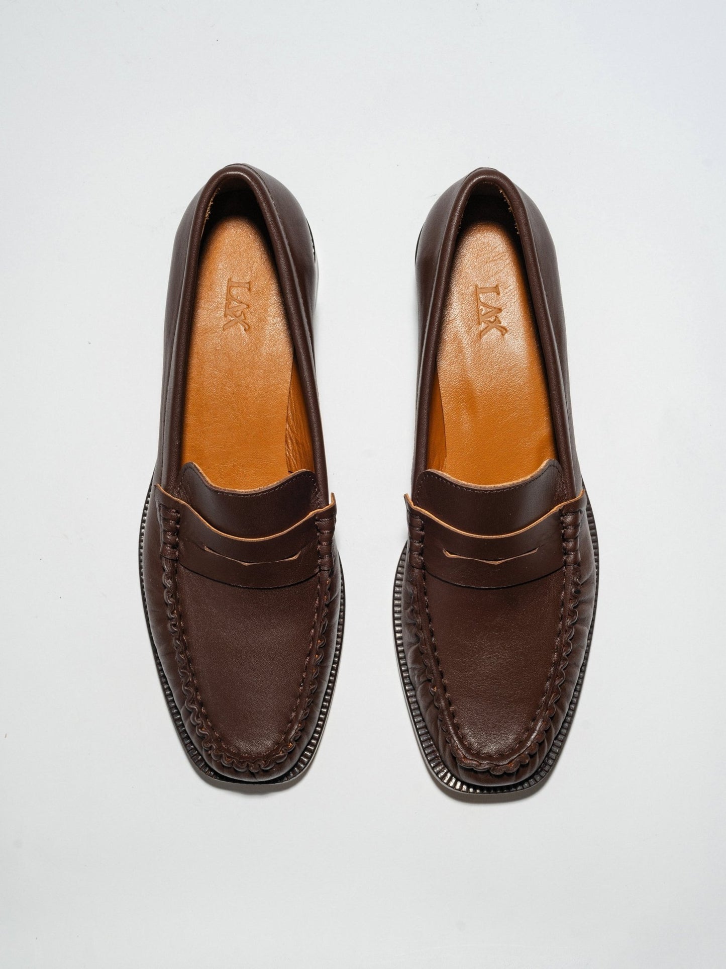 JEAN LOAFERS Dark brown - LAX
