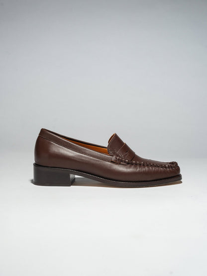 JEAN LOAFERS Dark brown - LAX