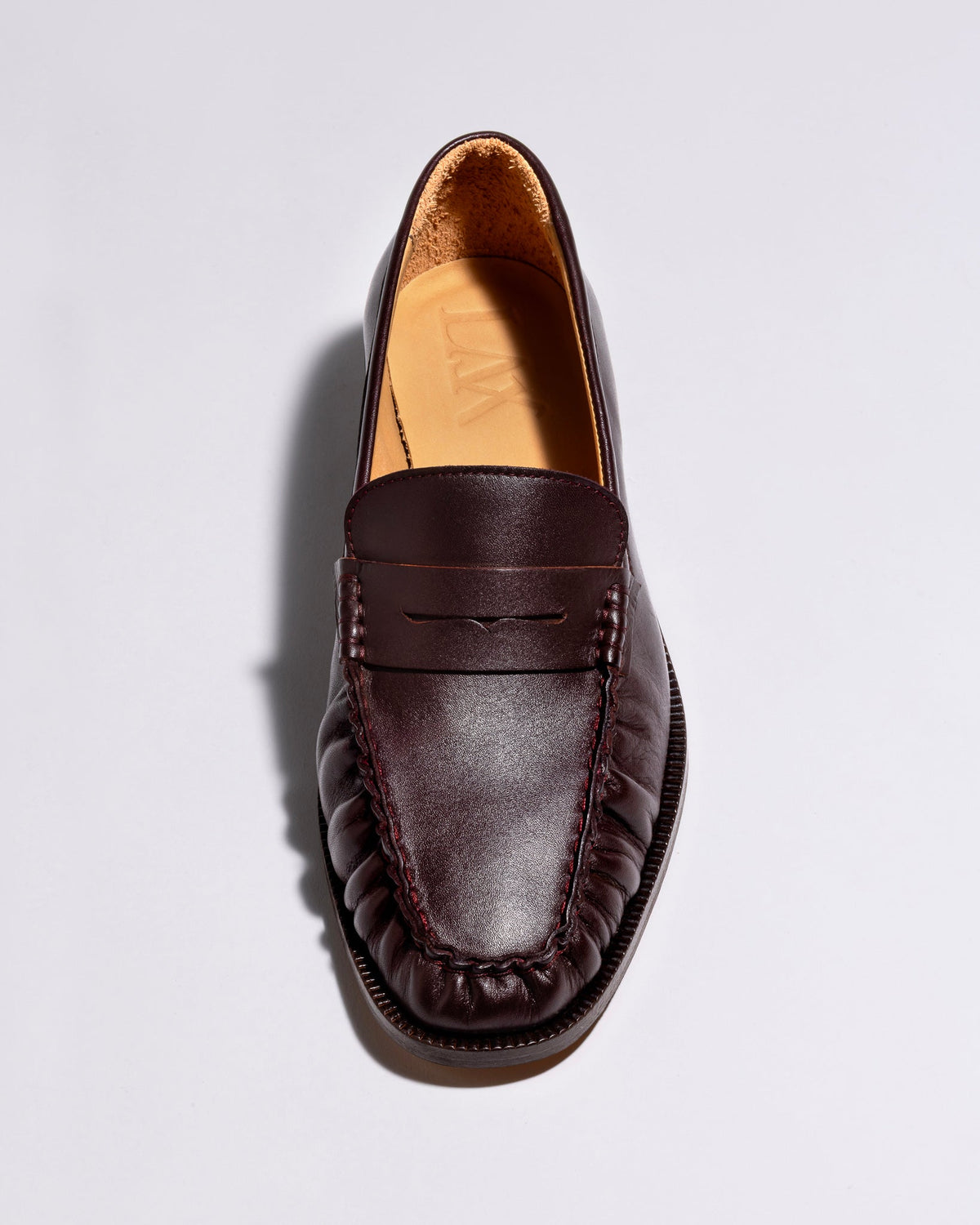 JEAN LOAFERS PLUM BROWN - LAX