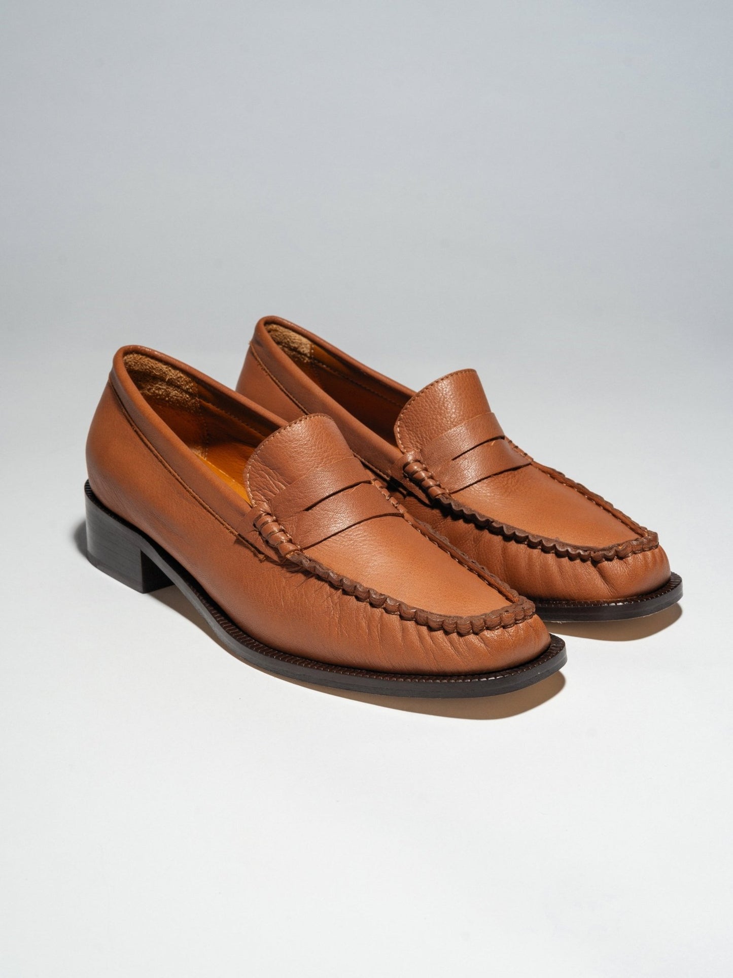JEAN LOAFERS Tan - LAX