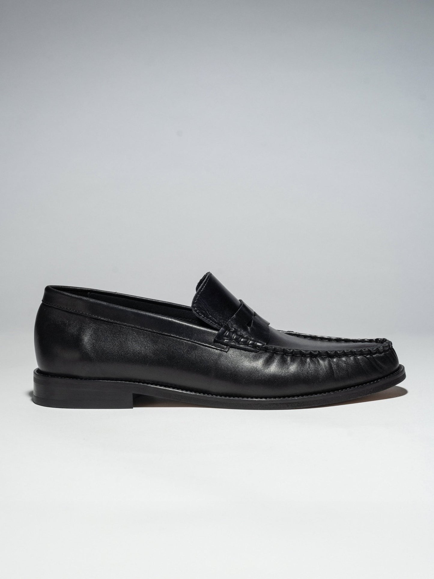 JEAN MAN LOAFERS Black - LAX