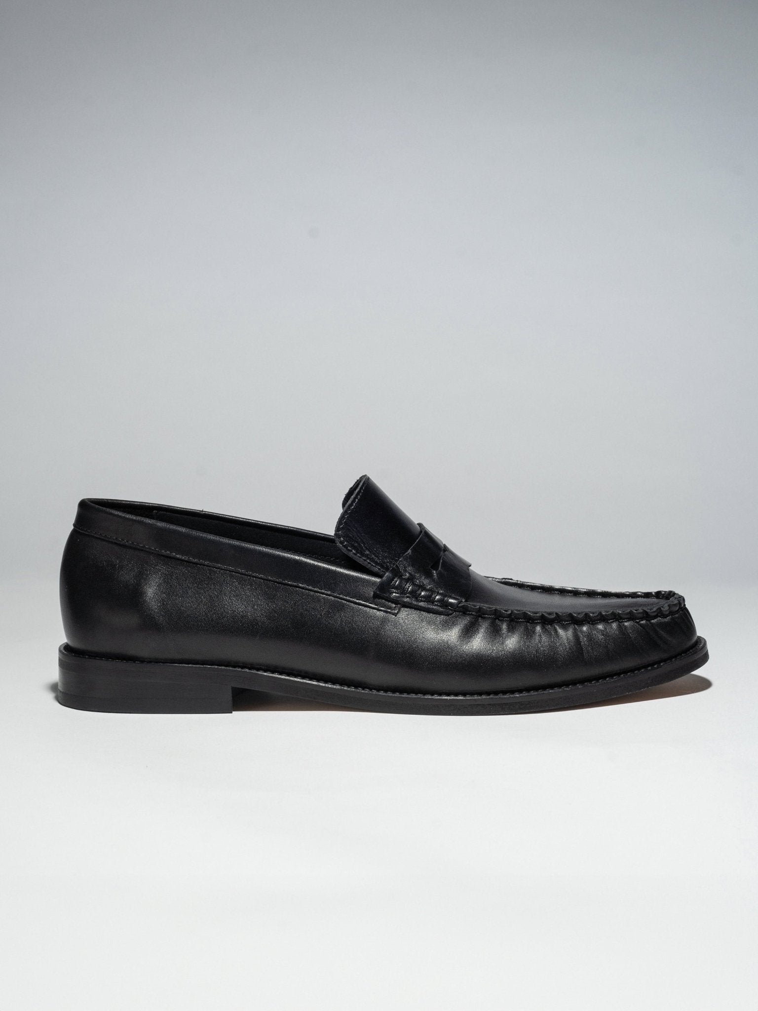 JEAN MAN LOAFERS Black - LAX
