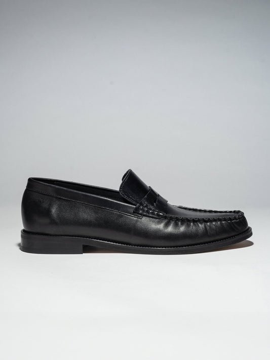 JEAN MAN LOAFERS Black - LAX