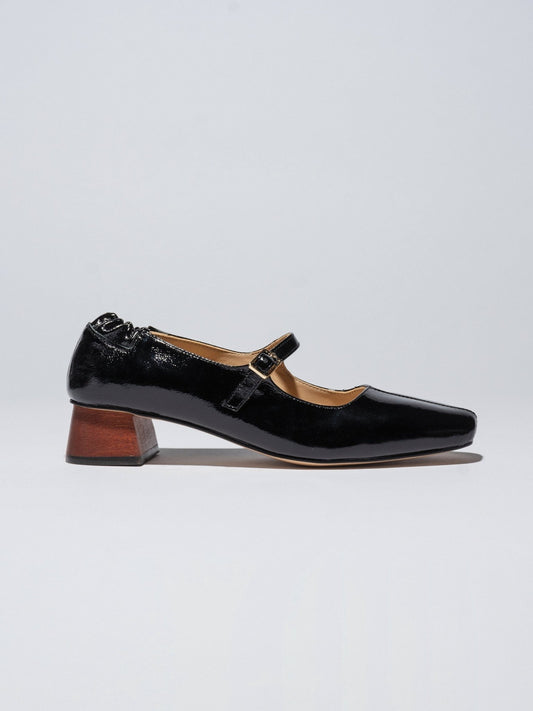 MAGGIE - JANES Black patent - LAX