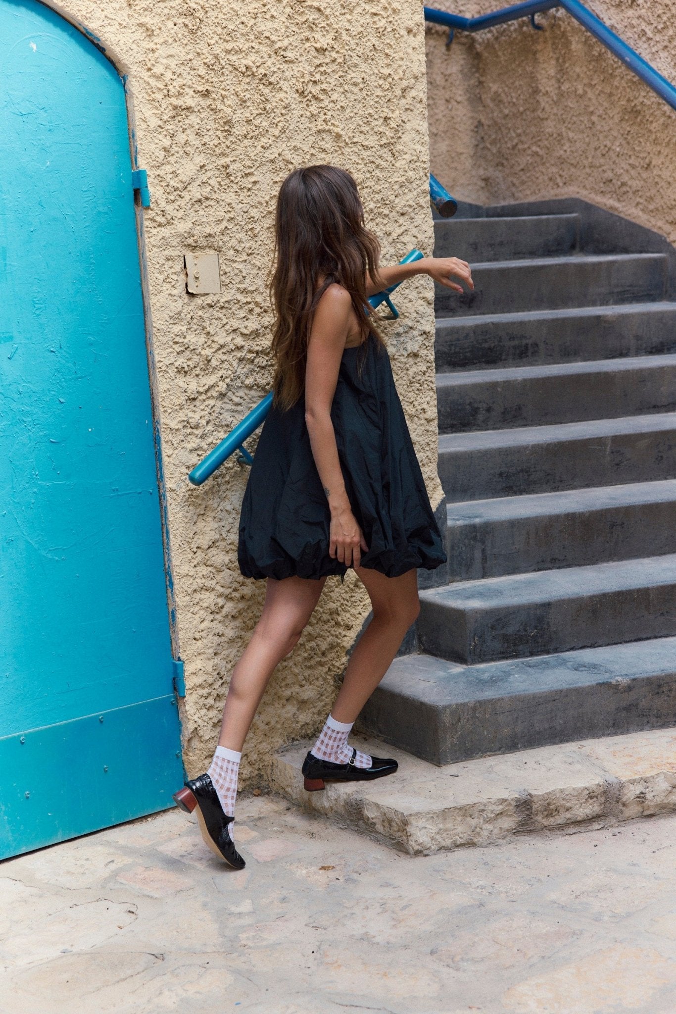 MAGGIE - JANES Black patent - LAX