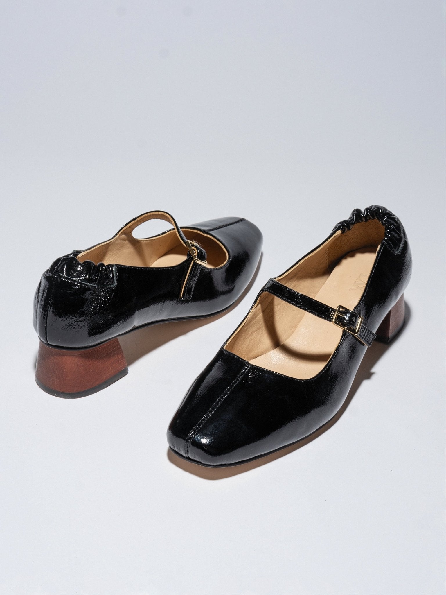 MAGGIE - JANES Black patent - LAX
