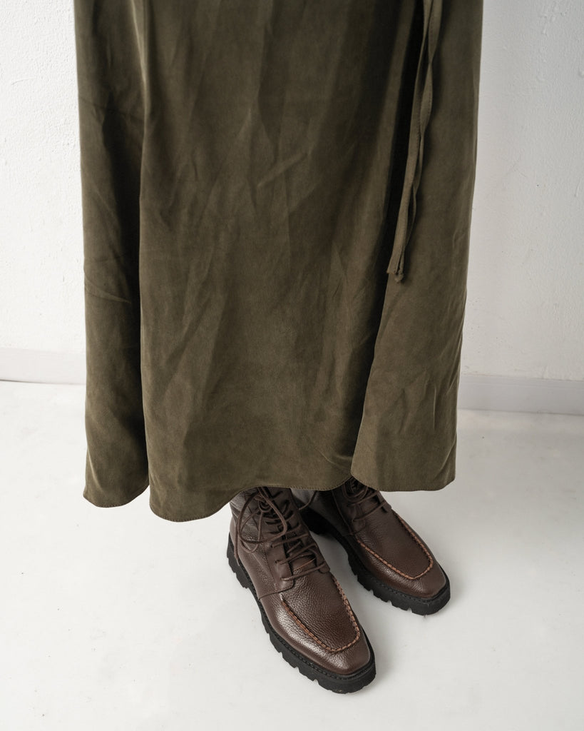 OLIVE BOOT Brown Combo - LAX