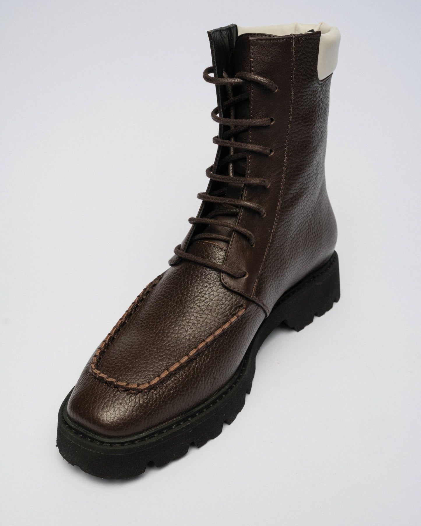 OLIVE BOOT Brown Combo - LAX