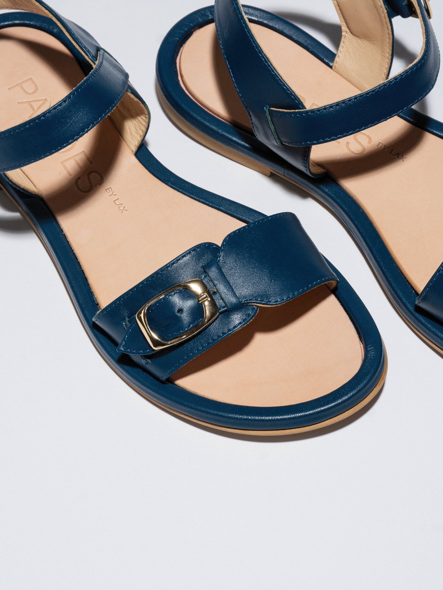 PARDES SUN - dals Petrol blue Smooth Leather - LAX