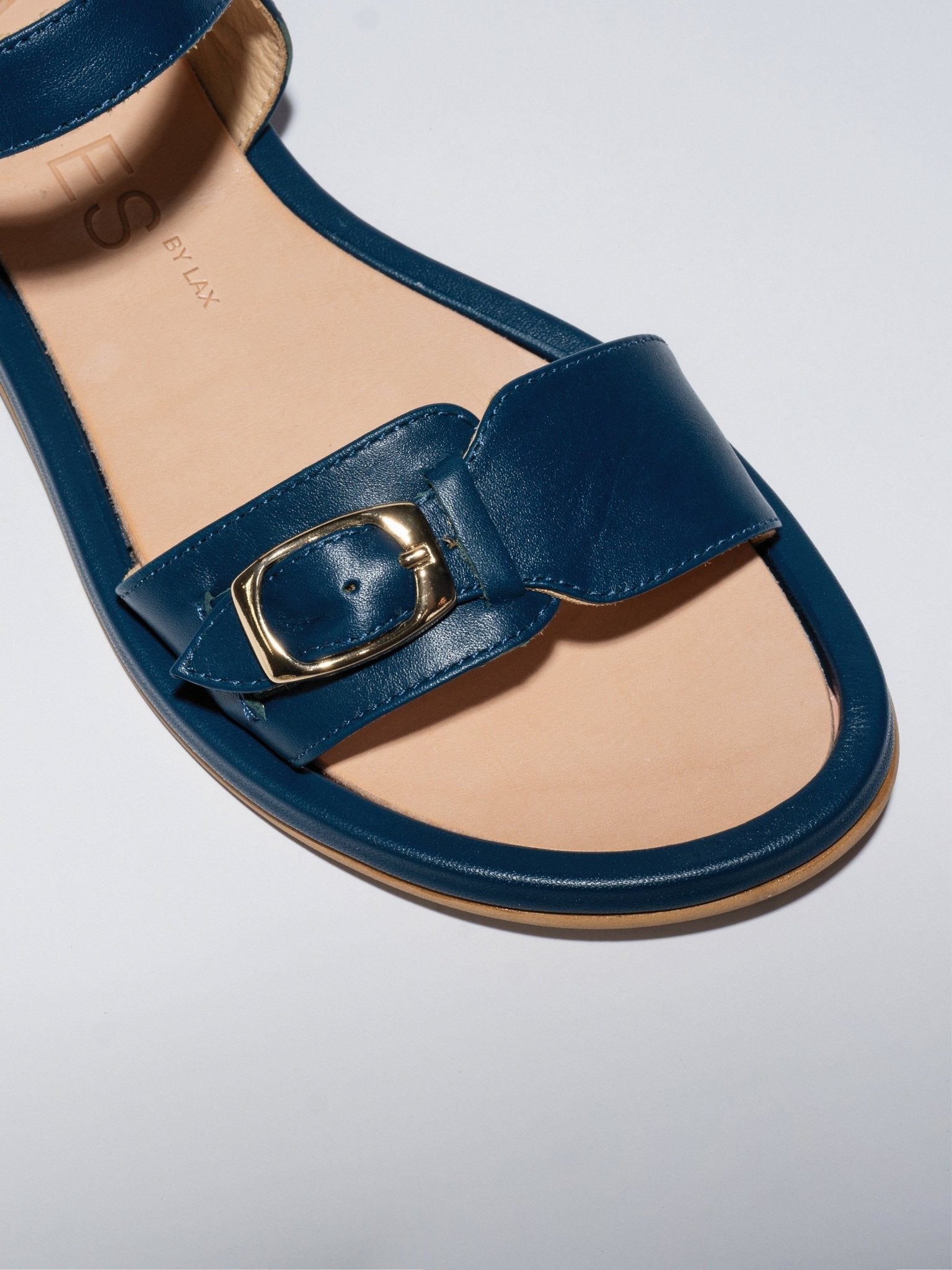 PARDES SUN - dals Petrol blue Smooth Leather - LAX