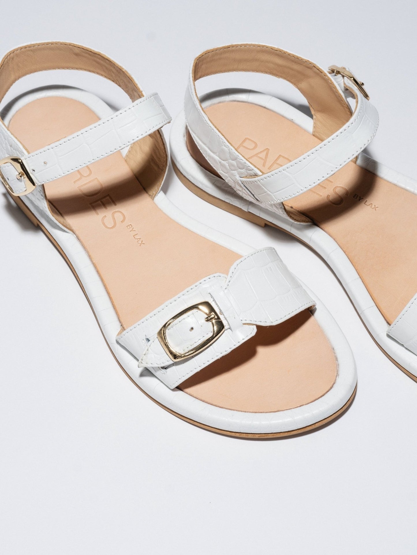 PARDES White Croc Leather - LAX