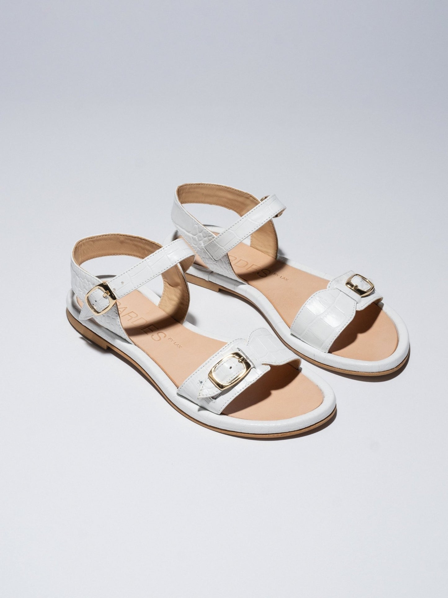 PARDES White Croc Leather - LAX