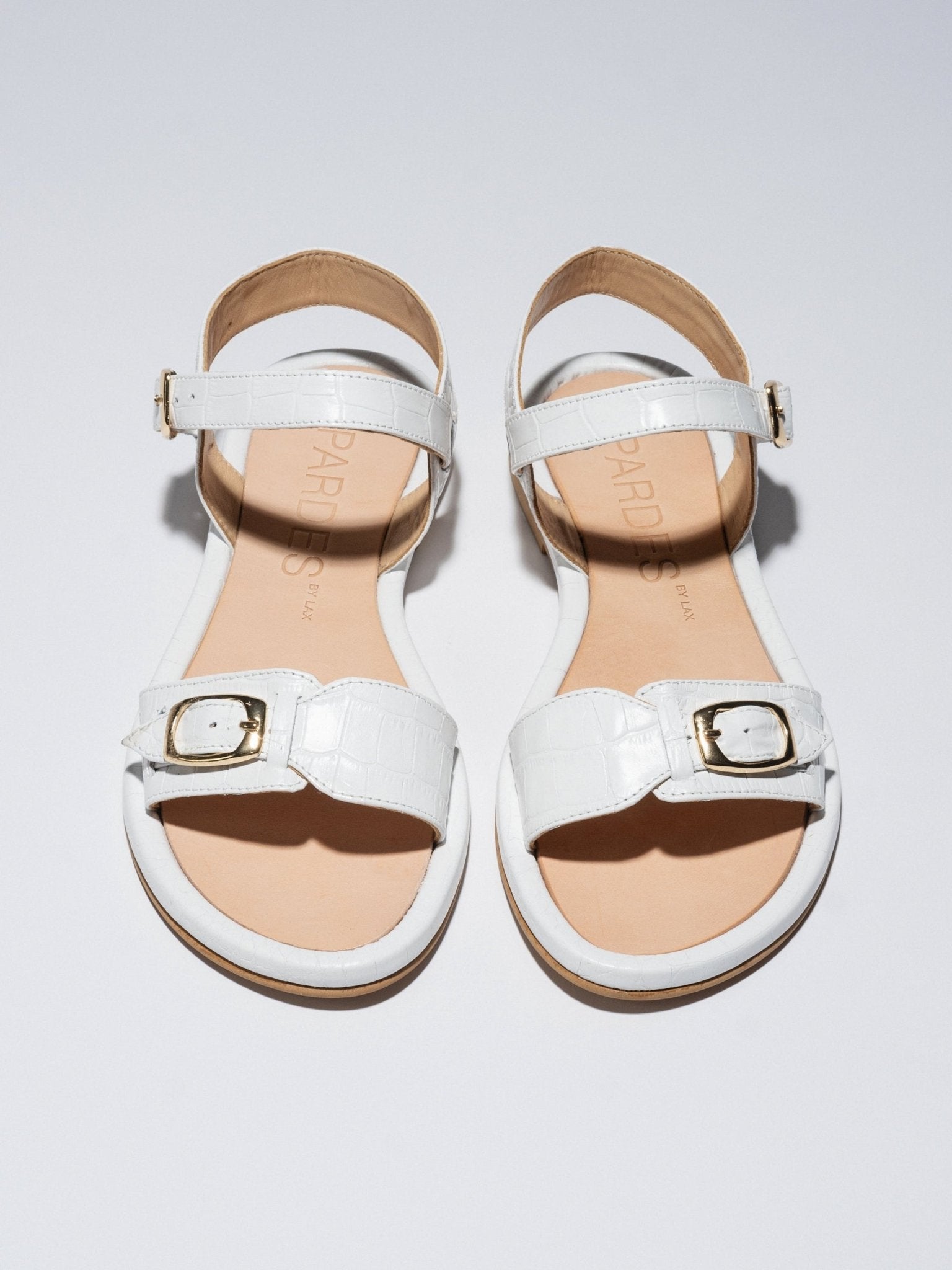 PARDES White Croc Leather - LAX