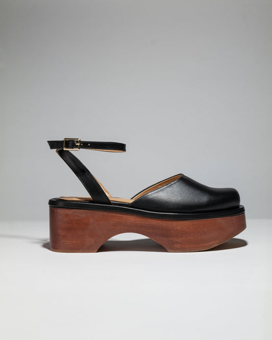 REI STRAPPY CLOGS Black - LAX