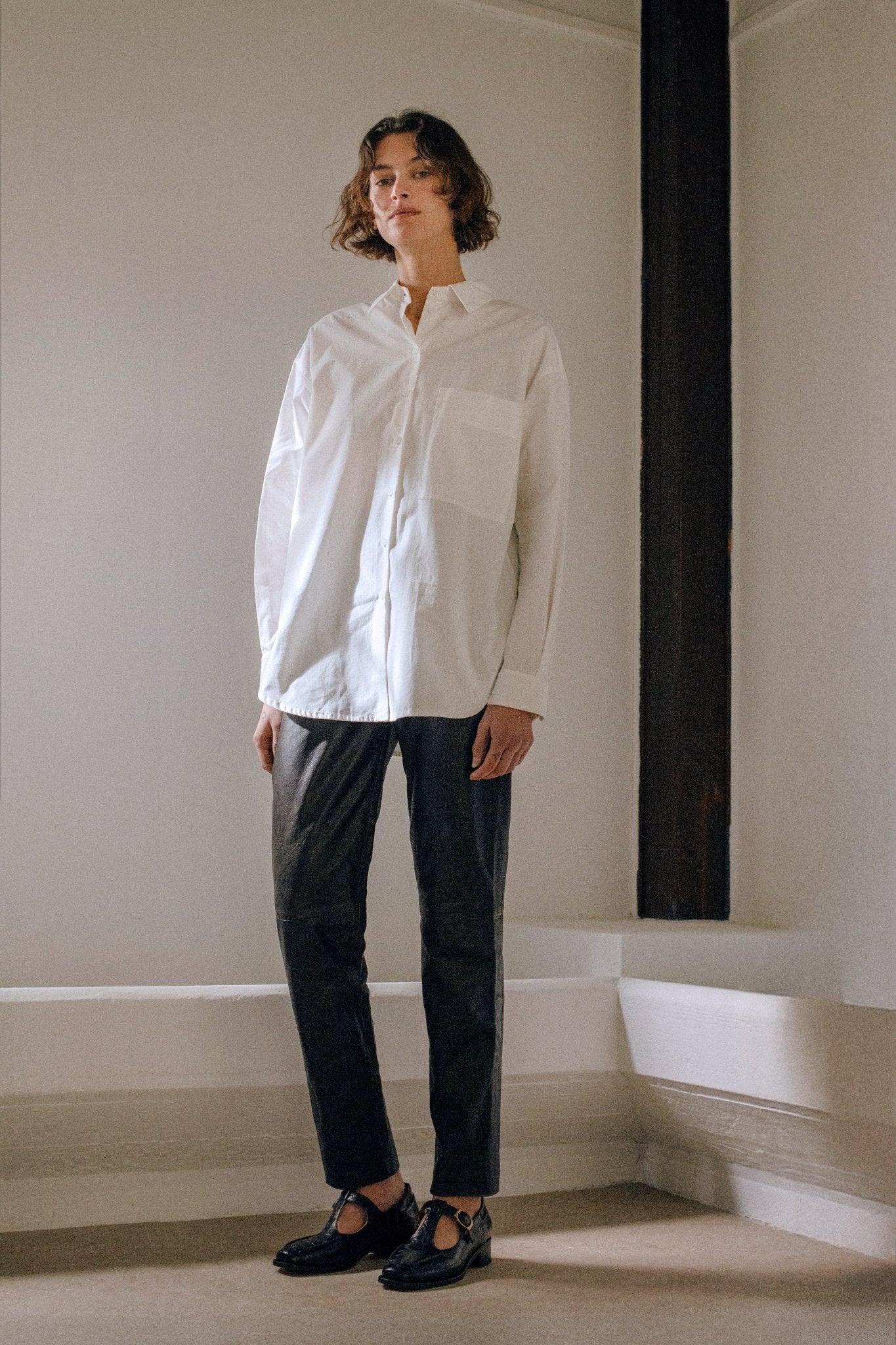 SAM T - BAR Black Croc - LAX