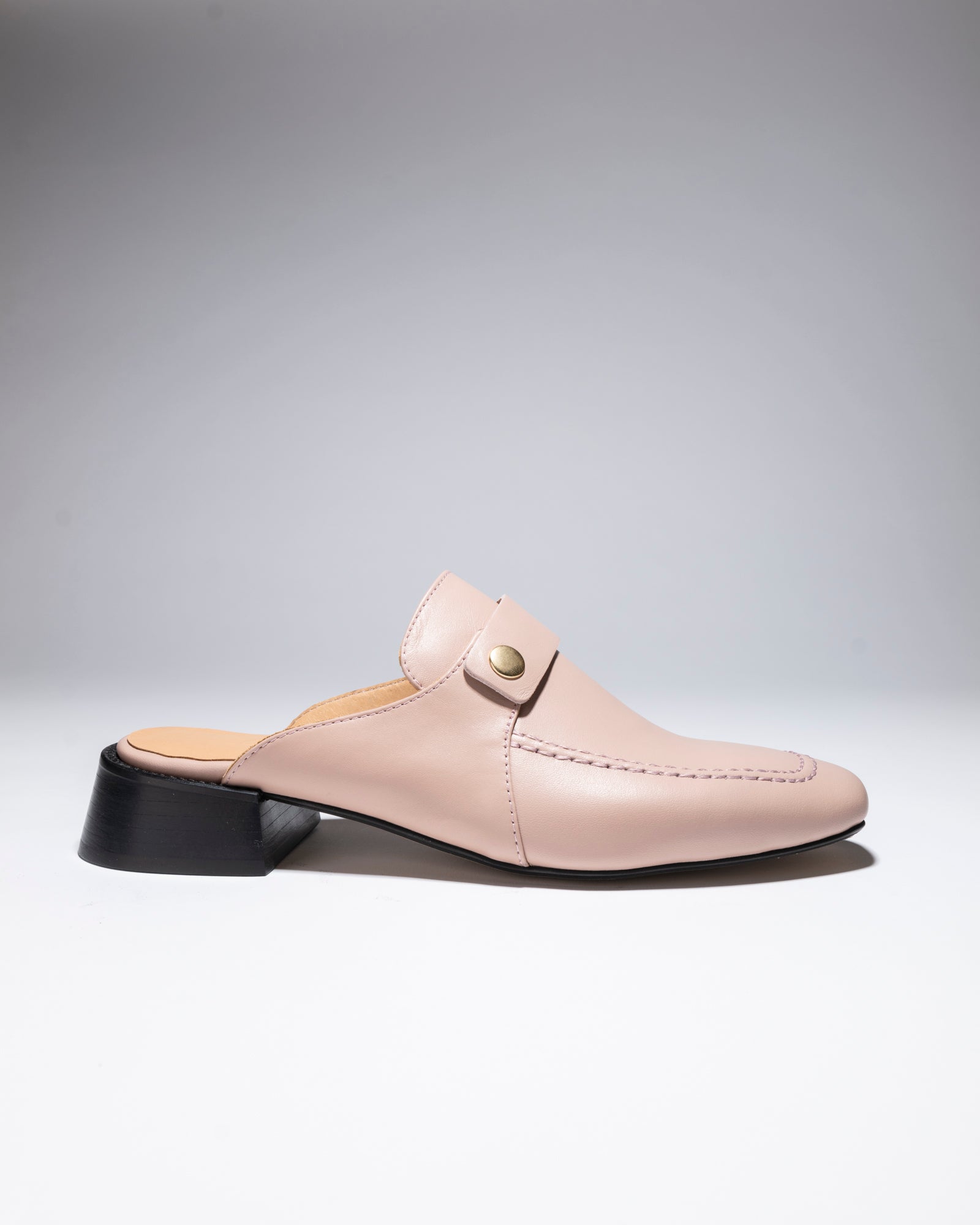 TEDDY'S FLAT MULES Nude - LAX
