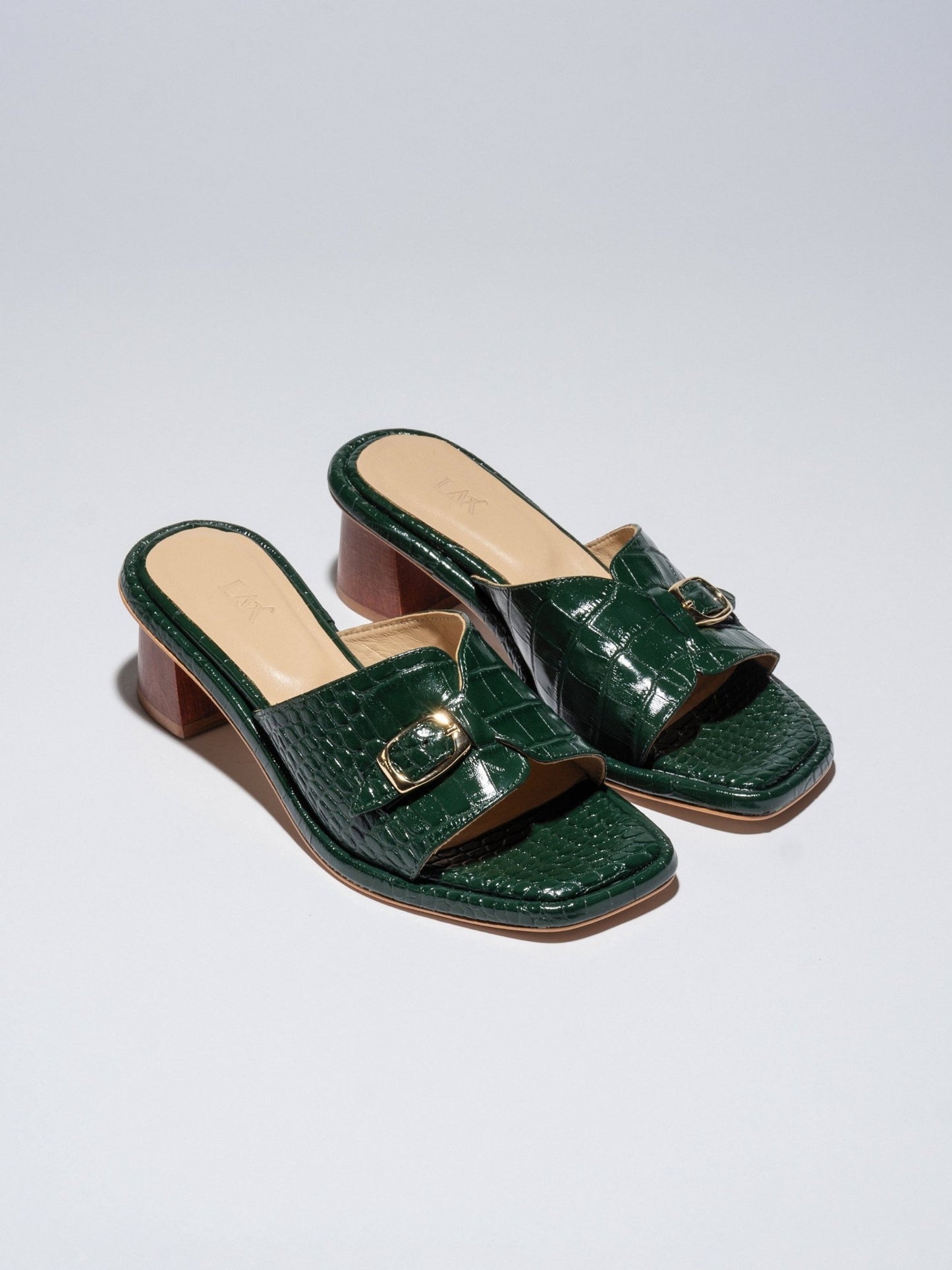 TERRA URBANA Forest green croc SAMPLE - LAX