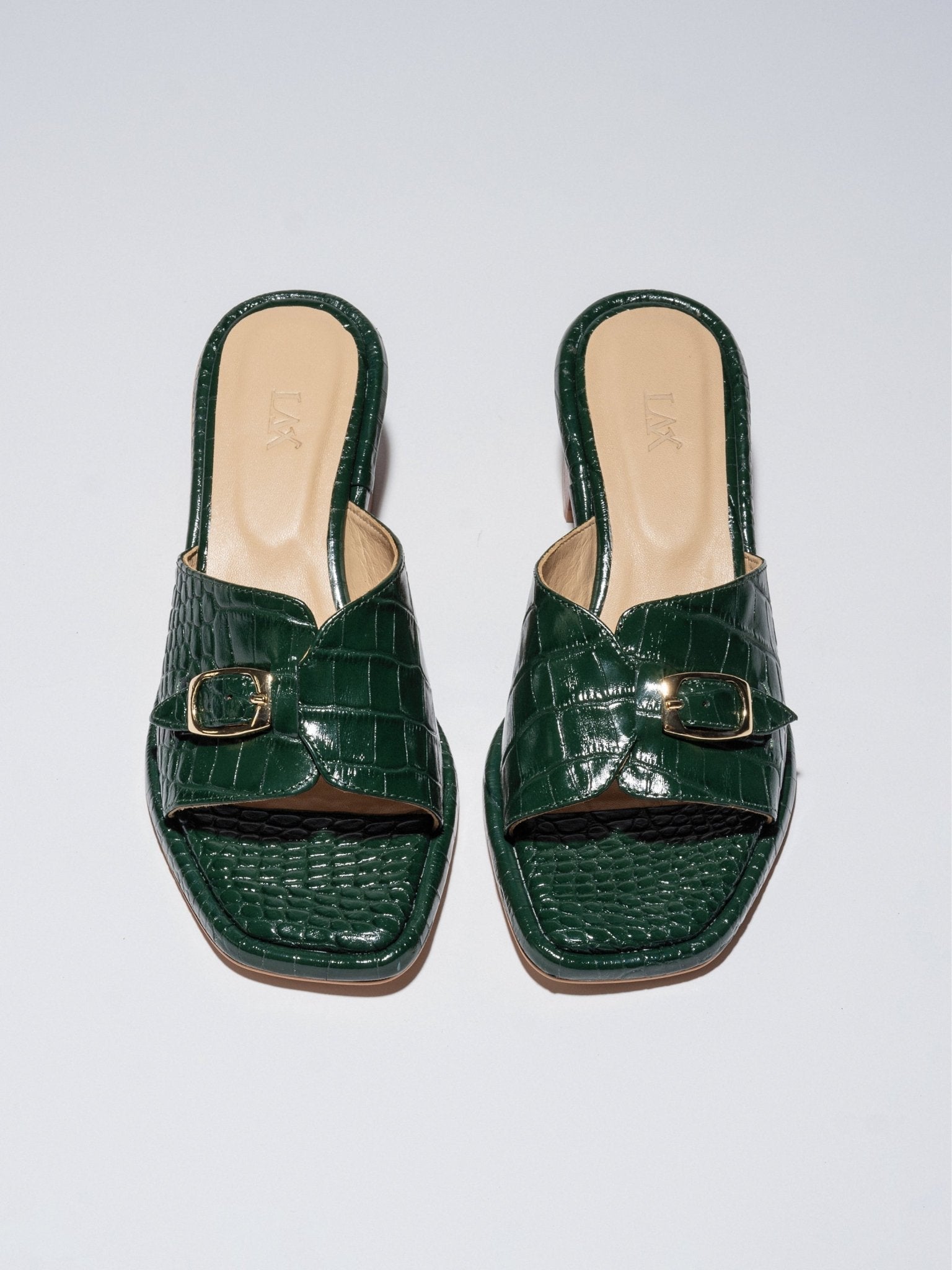 TERRA URBANA Forest green croc SAMPLE - LAX