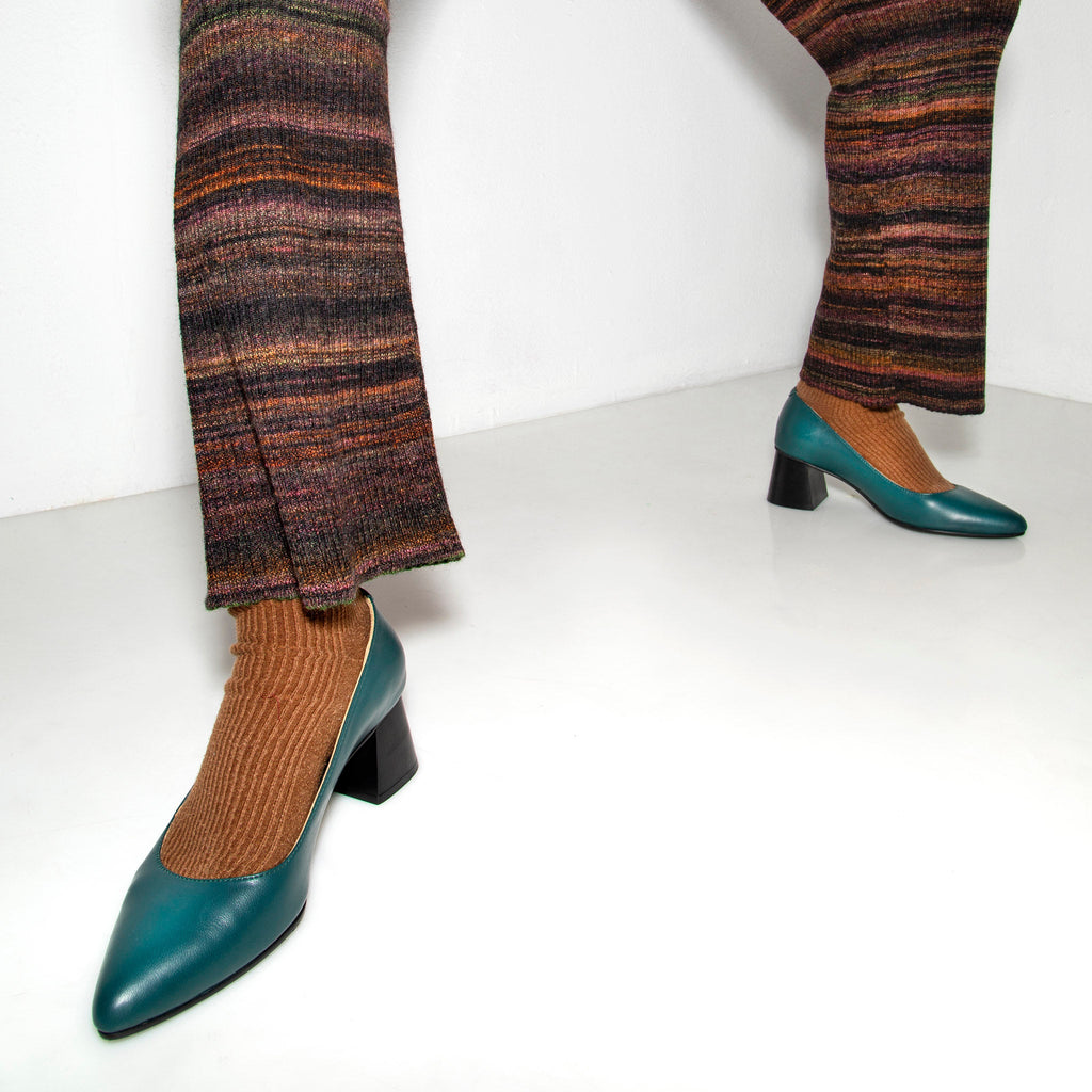 DANIKA PUMPS Teal - LAX