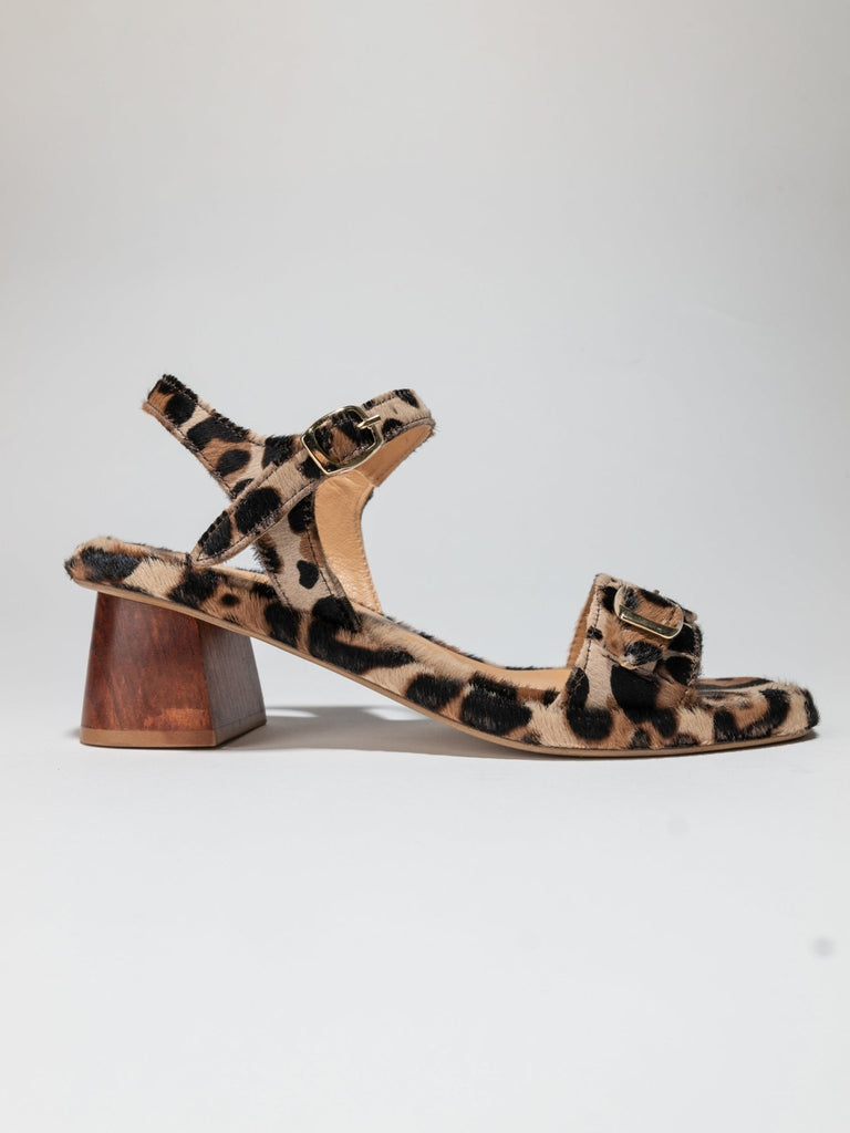 PARDES TERRA SUN Leopard Sandals - LAX